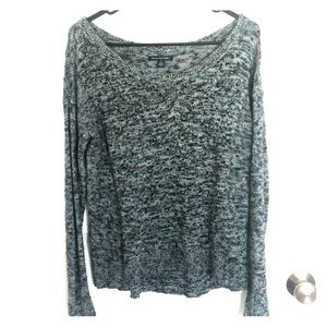 Shimmery Teal Sweater